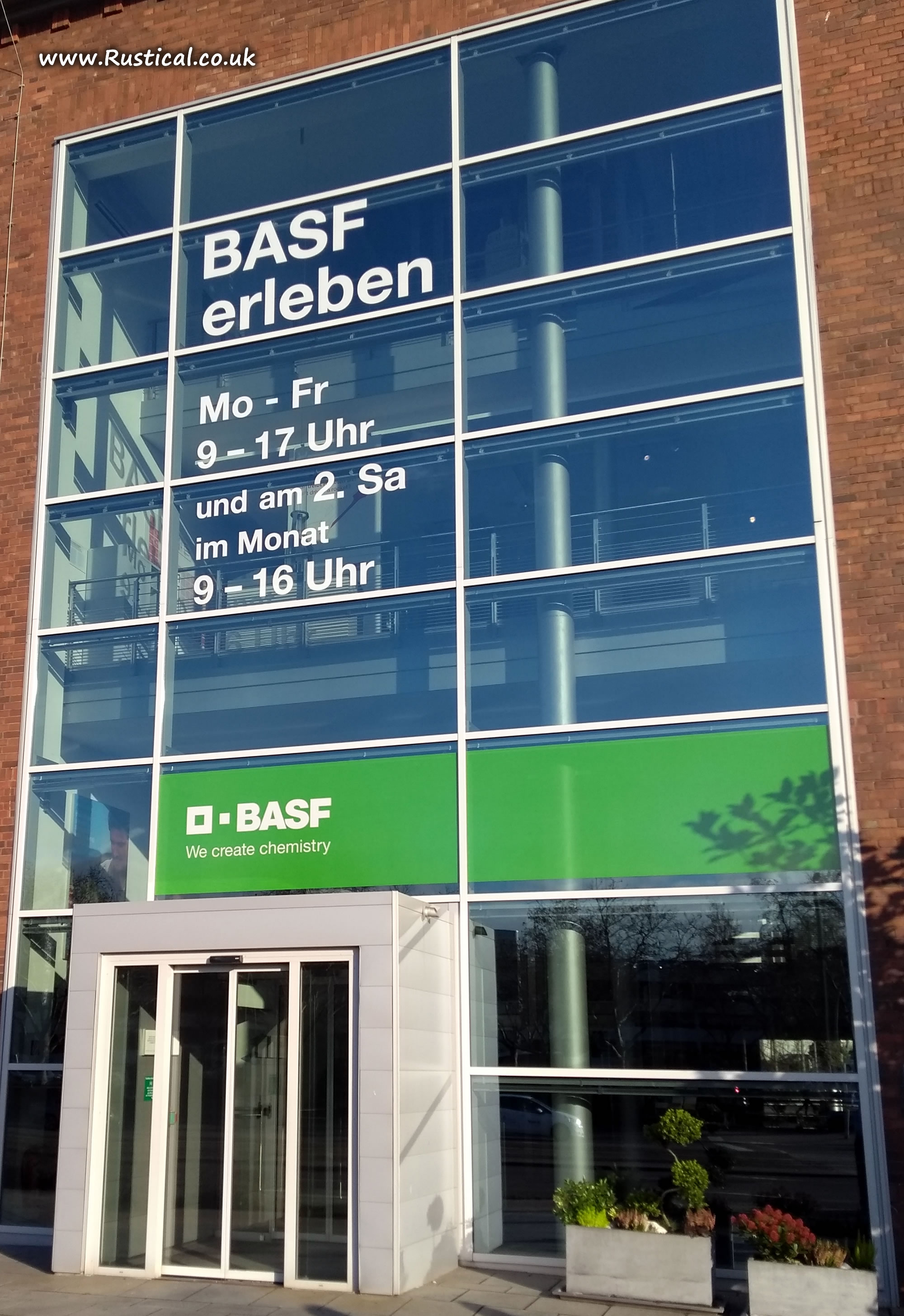 The BASF Visitor Centre at Ludwigshafen