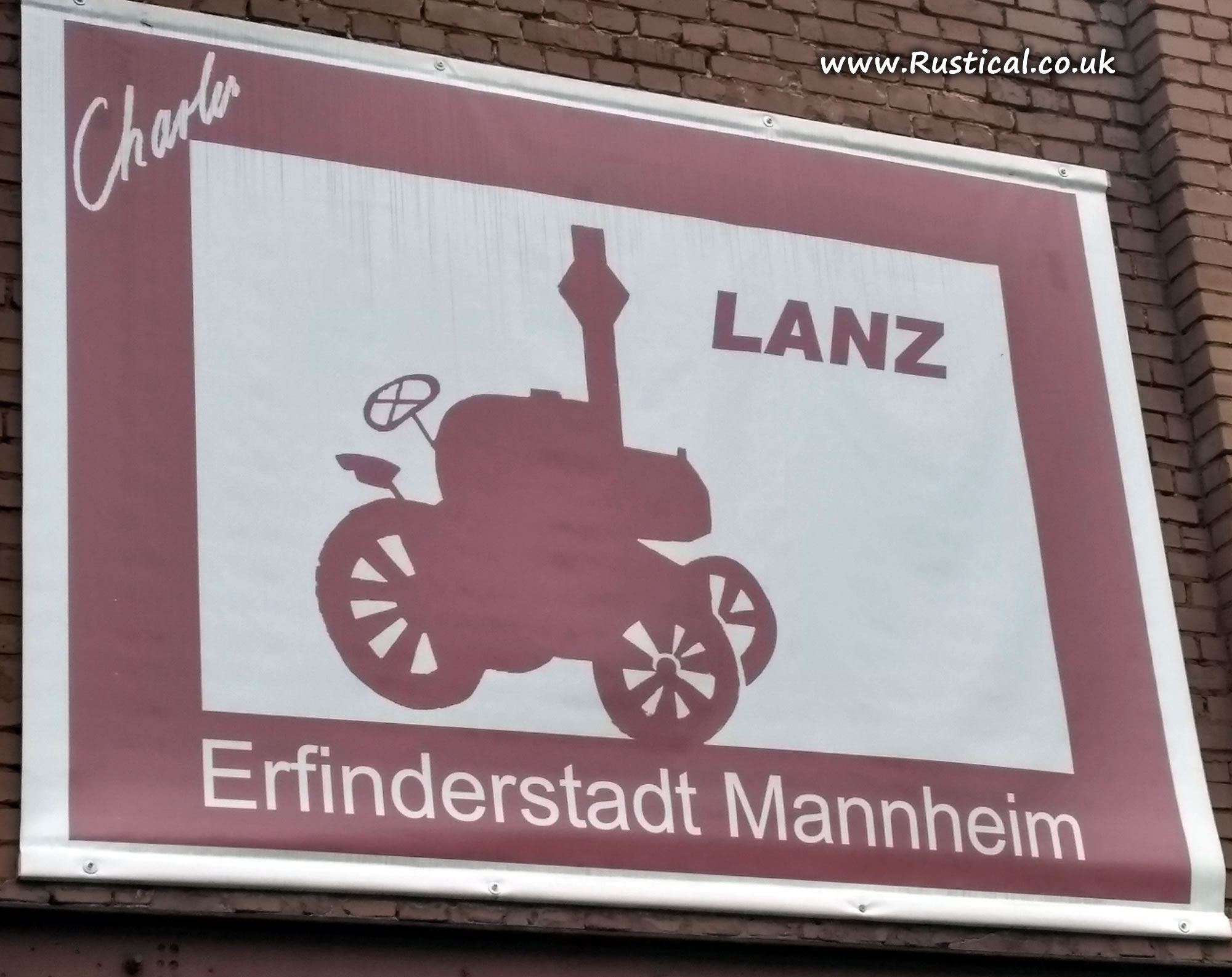 Charles Lanz bulldog tractors were made at the Mannheim site