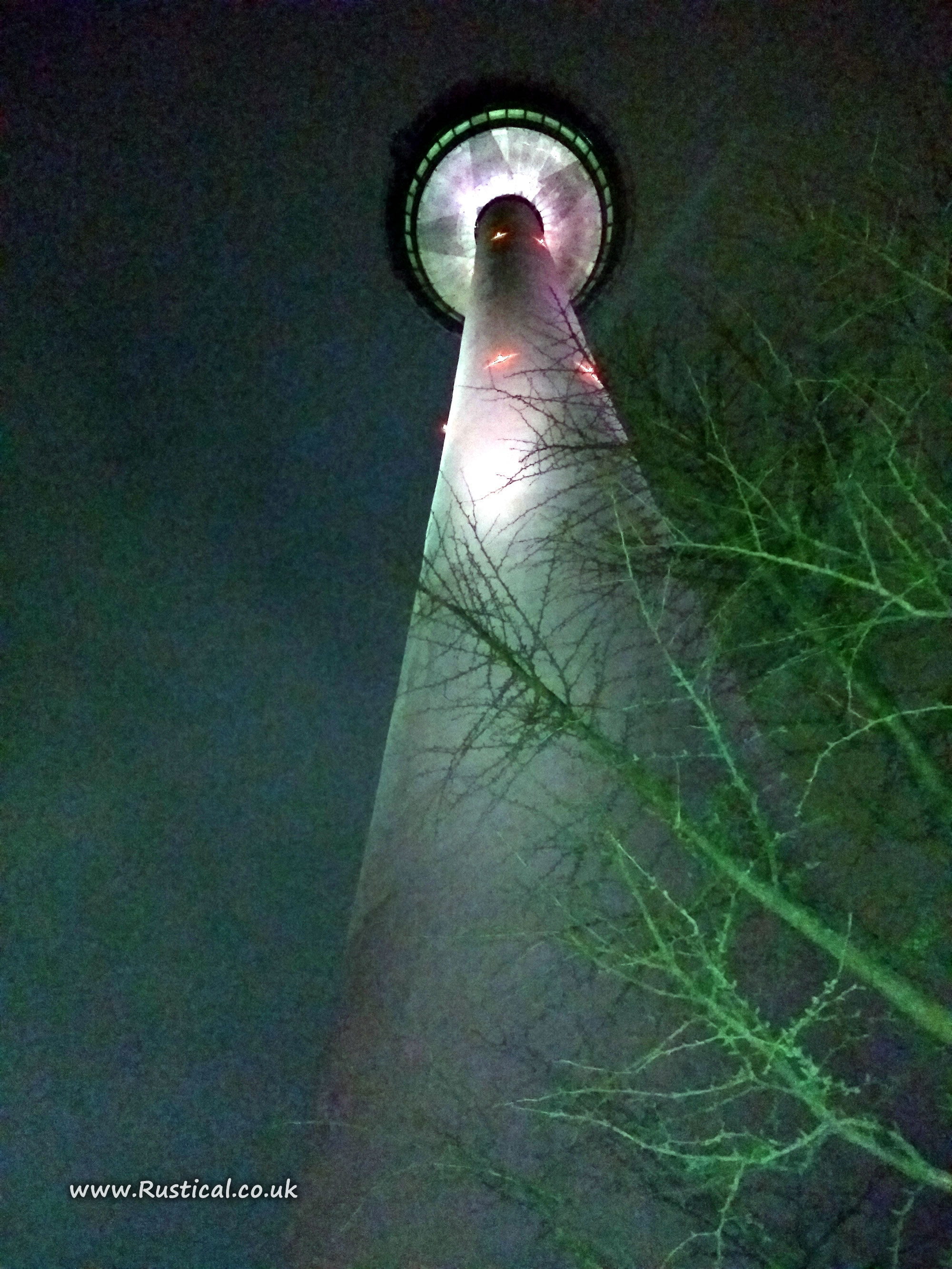 The Skyline rotating restaurant at Mannheim